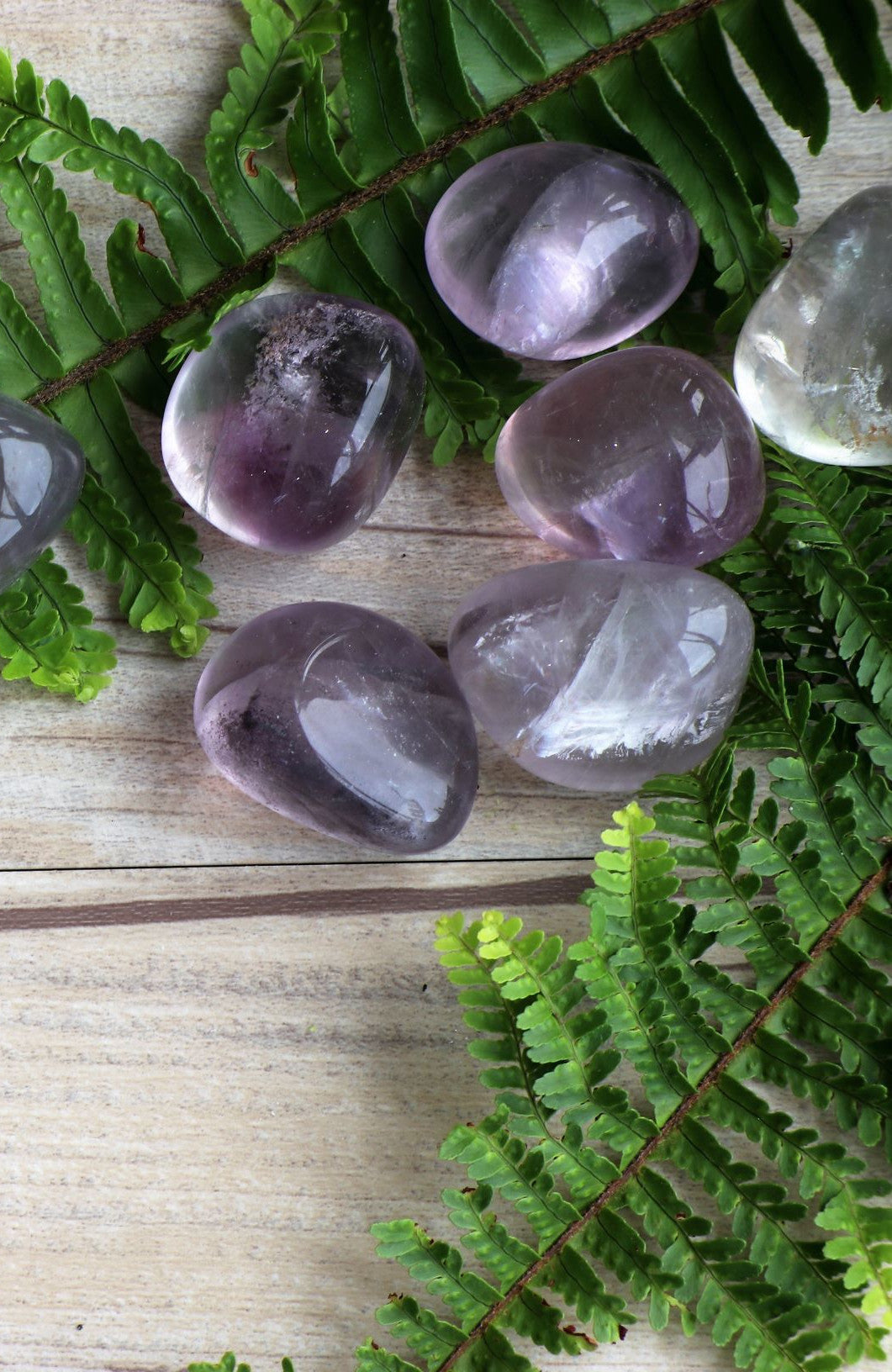 Purple Fluorite Tumbled Stone